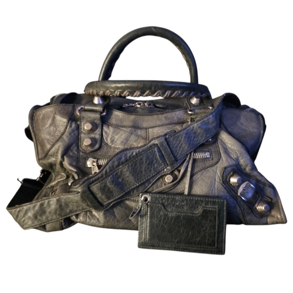 Vintage Balenciaga City GSH Part-time Grey Bag - Picture 7 of 7